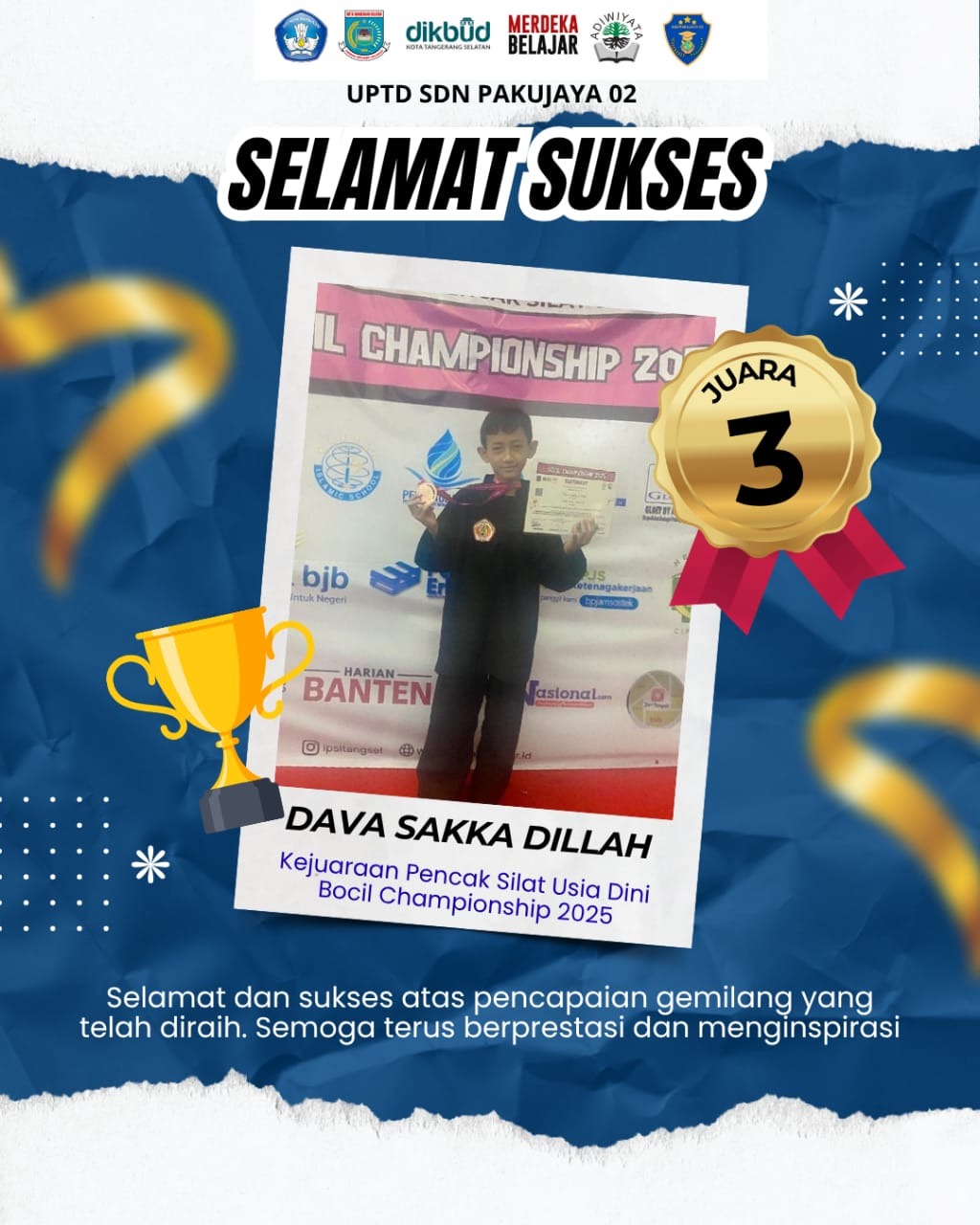 Kejuaraan Pencak Silat Usia Dini Bocil Championship 2025